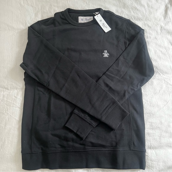 NWT Men’s Fleece Sweatshirt Penguin - Picture 2 of 9